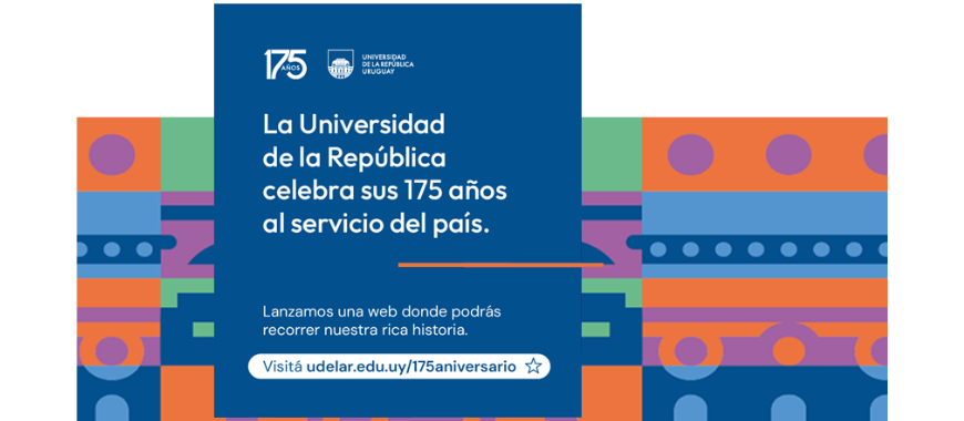 Conocé la nueva web de los 175 años de Udelar