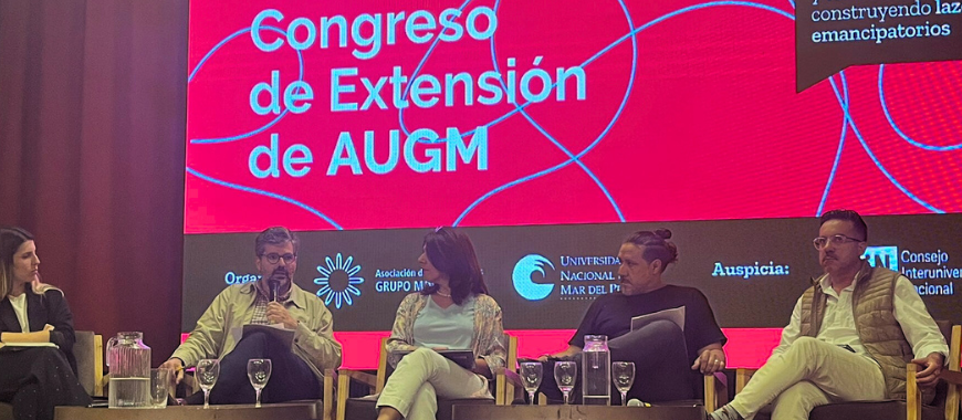 Congreso de AUGM abrió paso al intercambio sobre los desafíos actuales de la extensión en la región